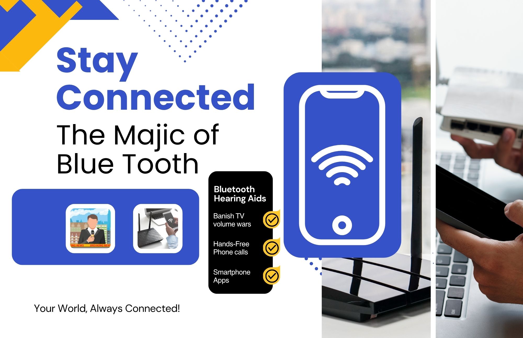 Featured image for “The Magic of Bluetooth: How Modern Hearing Aids Connect to Your World”
